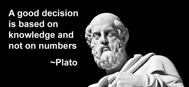 famous saying by Plato the philosopher