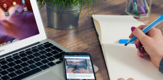 Building Your Entrepreneurship Digitally Person working at building your entrepreneurship