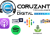 Podcasts Coruzant Digital Executive Podcast logos
