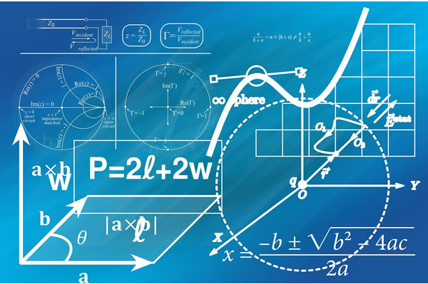 picture of equations, math, geometry, physics