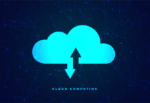 Object Detection APIs on Major Cloud Platforms azure colored cloud with a download and upload arrow attached to the cloud