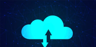 Object Detection APIs on Major Cloud Platforms azure colored cloud with a download and upload arrow attached to the cloud