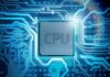 Understanding the Role of a CPU in a Server closeup of a server CPU with a virtual circuit board background in blue