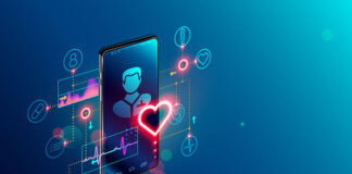 The Health Metaverse – A New Frontier? the health metaverse showing a virtual phone with health tech apps