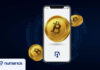 Switzerland Pioneers In Crypto Accounting Thanks To Numarics bitcoin cryptocurrency coin showing on a smart phone