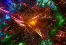 explosion of quantum magnificent colors in the metaverse