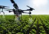 The Interesting Impact of Technology in Agriculture technology drone flying over agriculture