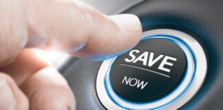 Introducing a Game Changer: Meet Xevant’s RebateLogic man pushing a save now-rebate button