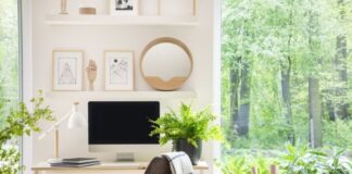 Top Tips for the Ultimate Home Office Computer Setup living room home office computer setup