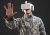 A Veterans’ Path to a Technology-Driven PTSD Solution military man with VR headset on used for training or therapy