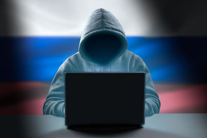 hacker on laptop trying to overcome Russian censorship