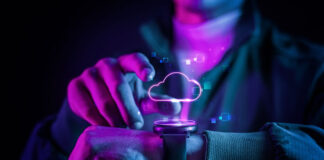 Top 4 Hardware Trends to Stop Viruses and Promote Health man wearing smart watch representing hardware trends to improve health