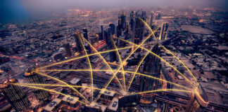 Maximize IoT Connectivity Benefits with Simple, Yet Robust Solutions aerial view of city maximizing IoT benefits and robust solutions