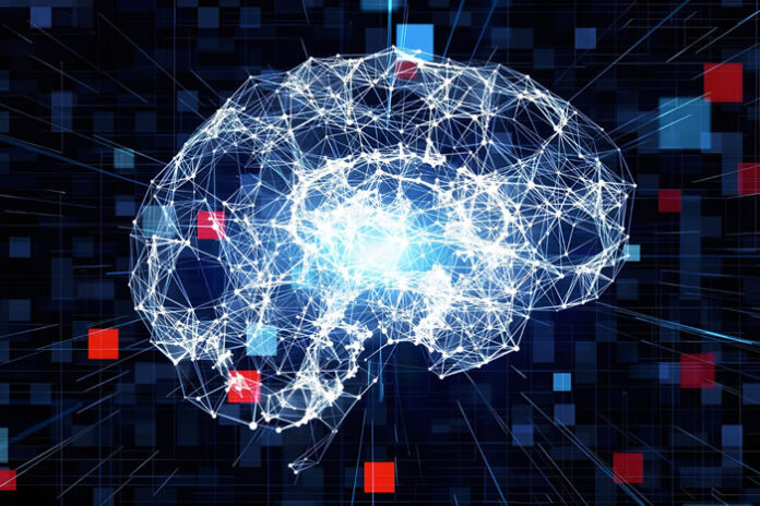 abstract of digital brain representing generative AI