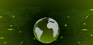 The Future is Green: 3 Technology Trends Leading the Way in 2023 digital green earth globe with circuit board where the future is green