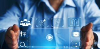 Immersive Training Technology Is the Future of Workforce Development man using a hologram virtual immersive training technology