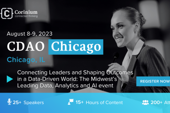 press release banner for Chief Data & Analytics Officer - Chicago 2023