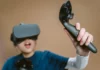 What is Ahead for the Creation of Metaverse Video Games? A Woman Playing a Metaverse Virtual Reality Game