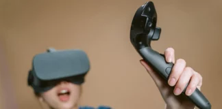 What is Ahead for the Creation of Metaverse Video Games? A Woman Playing a Metaverse Virtual Reality Game