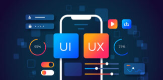 Translating User Research into a Language Executives Can Understand a graphic design of device with user research on UI and UX