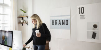 Your Comprehensive Guide to Successful Personal Branding woman in office building her successful personal branding campaign