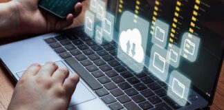 ABAC in AWS: A Practical Guide woman working on laptop with AWS security with ABAC