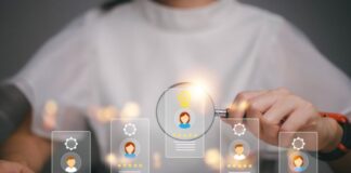 Exploring the Example of Ideal Customer Profiles by Your Industry woman holding a magnifying glass Exploring the Example of Ideal Customer Profiles