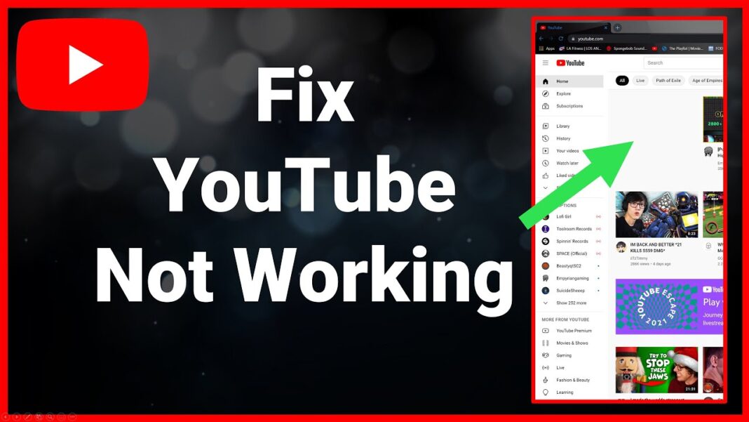 Why is YouTube Not Working on My Laptop? Coruzant Technologies