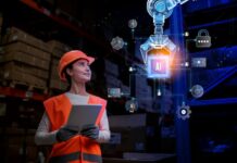 How the Features of Insight Engines Strengthen Supply Chain Management woman in supply chain leveraging AI and insight engines