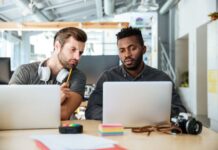 Future of Tech Innovation: Embracing Mentorship in Software Development two developers helping each other with mentorship