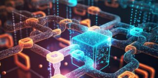 Blockchain – Real World Applications digital representation of blockchain technology with chained blocks