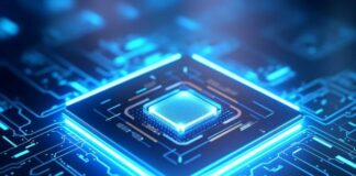 Chip Sector Trajectory: Predicting Semiconductor Dynamics Ahead blue-lit CPU on a circuit board made in the chip sector