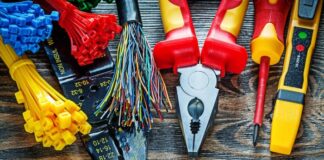 Essential Safety Standards for Electrical Tools Control various electrical tools laid out on a table