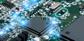 What Materials Are Commonly Used in Construction of Metal Core PCBs? close up of a printed circuit board or known as metal core PCBs