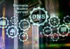 Managed DNS Explained: What Problems Does It Solve? photo of server farm with managed DNS icons overlayed on it