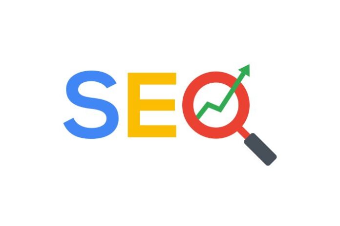 colorful letters spelling SEO for website ranking
