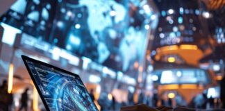 How Technology is Transforming Employee Management in Small Business man working on his laptop, using technology for employee management in small business