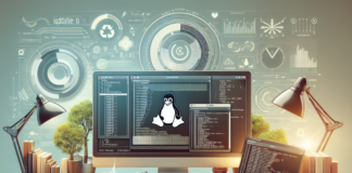 How to Ensure Your Linux Operating System is Up-to-Date A desktop computer and laptop on a desk, running Linux operating system.