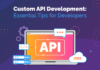 Custom API Development: Essential Tips for Developers API Development