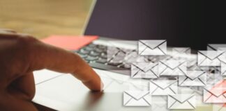 The Role of Email Marketing Platforms in Customer Engagement man on his laptop using email marketing platforms
