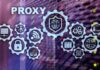 What are the Advanced Features of Web Proxy?  Graphic of gears and features of web proxy