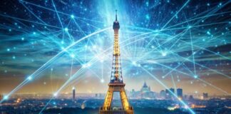 Essential Tips for Adopting the Latest SIM Innovations in France graphic of the Eiffel Tower showing innovations in France