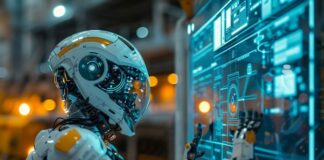 5 Benefits of Implementing Robotic Automation in Production robot working on robotic automation on a digital screen