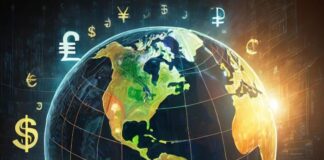All Details About Forex Trading in Singapore Forex trading shown with globe graphic with money symbols