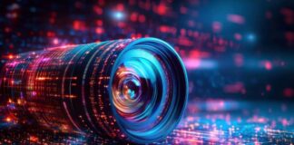 The Best AI Summarizers for YouTube Videos, Articles and PDFs Futuristic camera lens showing the best AI summarizers