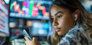 How Modern Technology Empowers Students to Manage Their Finances female student using technology to manage their finances