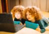 Play, Learn, Protect: Cybersecurity Games for the Next Gen Twin children playing cybersecurity games for the next gen