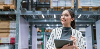 Strategic Warehousing Services: Maximizing Profitability A female worker checking on the strategic warehousing services