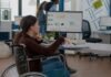 How to Avoid an ADA Website Compliance Lawsuit Before It’s Too Late ADA website compliance helping woman in wheelchair