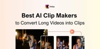 6 Best AI Clip Makers to Convert Long Videos into Clips image of singer being used in AI clip makers software